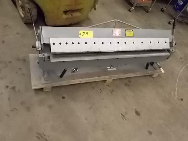 lot 23 image: MHC Model 130-5051 48" X 22 ga...