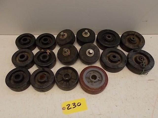 lot 230 image: (10) Asstd Wheels...