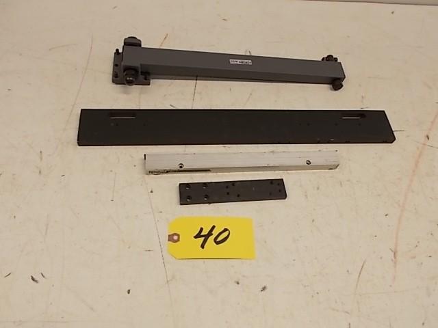 lot 40 image: (4) Aluminum DRO Mounting Brackets...