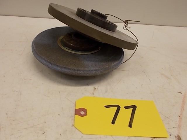 lot 77 image: (2) Surface Grinder Hubs, (1) With ...