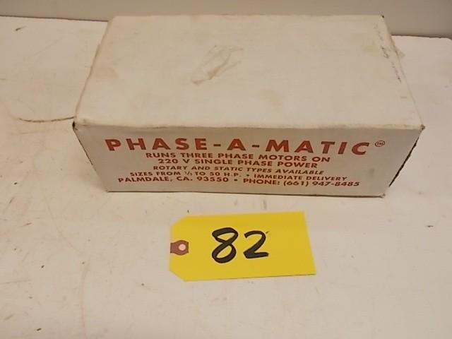 lot 82 image: Phase-A-Matic Model PAM-600HD Stati...