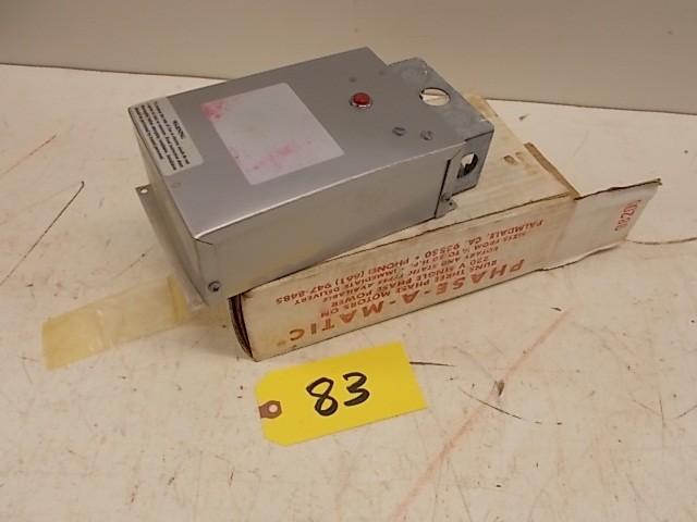 lot 83 image: Phase-A-Matic Static Phase Converte...