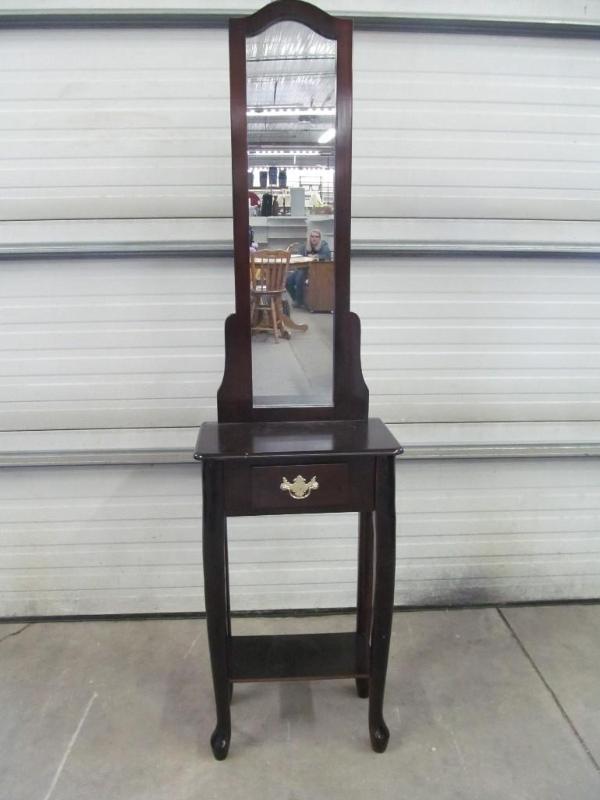 lot 1 image: Hall Table 66&quotT x 17&quotW...
