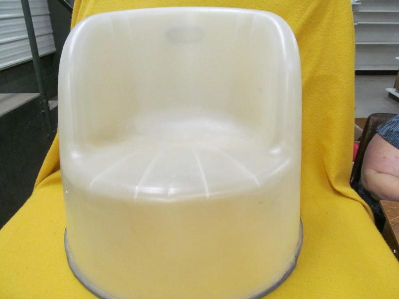 lot 116 image: Hard Plastic IKEA Chair...