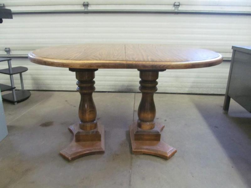 lot 121 image: Oblong Dining Room Table 42" x...