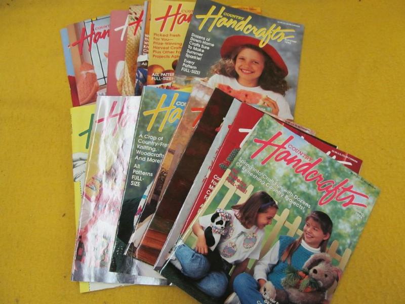 lot 140 image: Box of 14 Handcrafts Magazines...