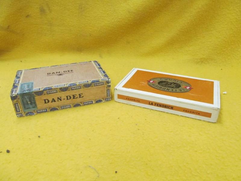 lot 147 image: 2 Cigar Boxes - La Fendrich and Dan...