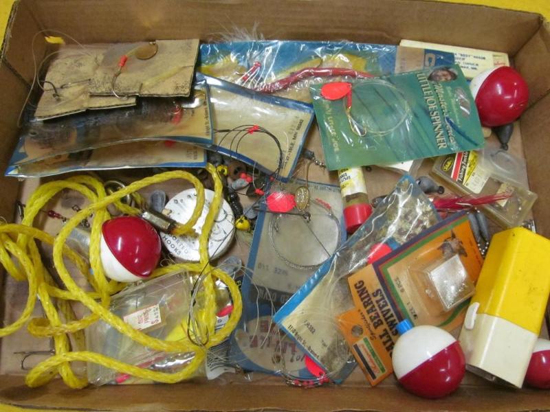 lot 164 image: Box of Misc. Fishing Items...