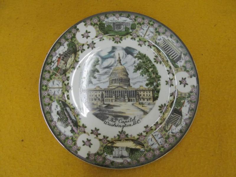 lot 178 image: Washington D.C. Plate, The Capitol...