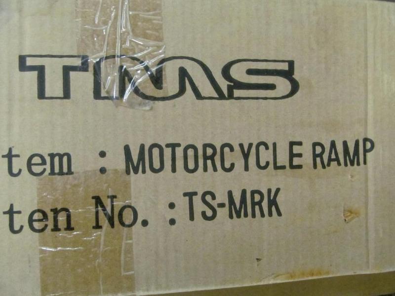 lot 18 image: TMS Motorcycle Ramp - New in Box...