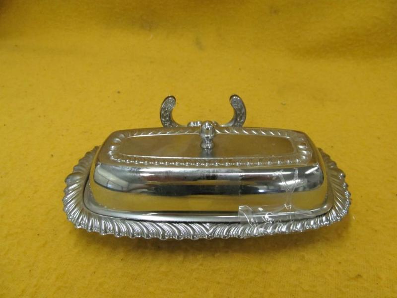 lot 182 image: 2 Piece Butter Dish...