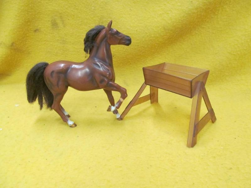 lot 188 image: 1 Brown Horse and 1 Water Trough...