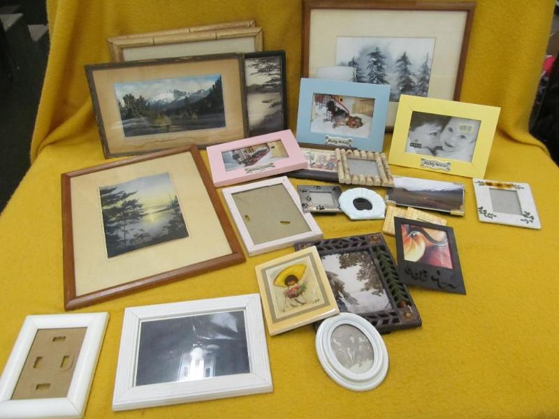 lot 213 image: Large Assortment of Pictures, Frame...