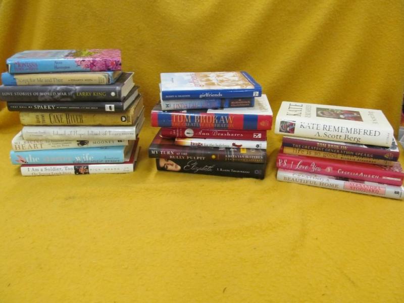 lot 228 image: Large Variety of Hard Cover Books -...