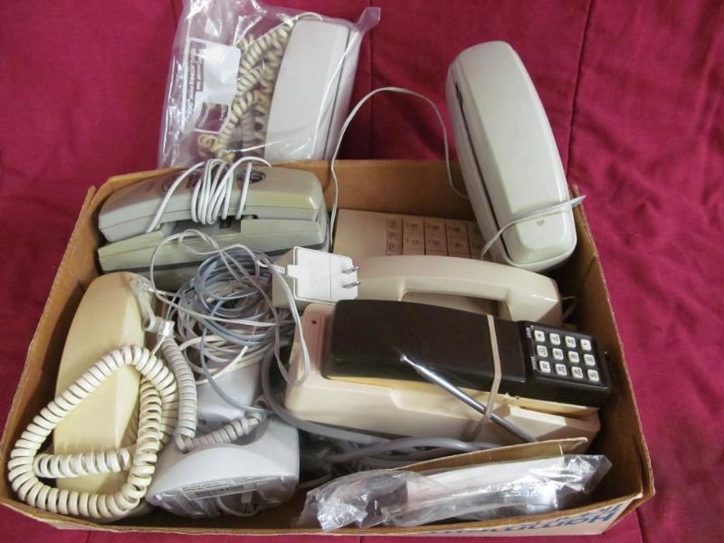 lot 247 image: Large Collection of Vintage Phones...