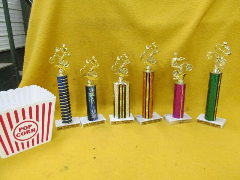 lot 57 image: Motocross Trophies 6...