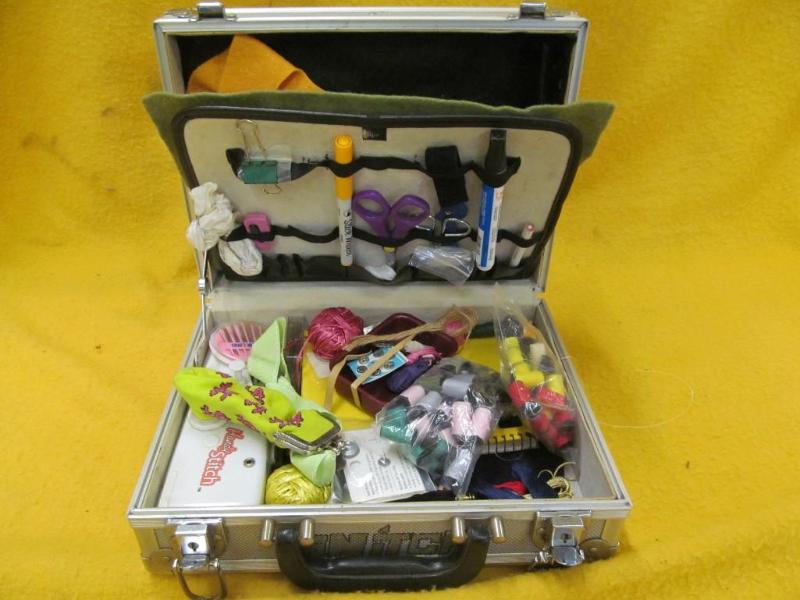 lot 72 image: Handy Stitch, tread, felt all in a ...