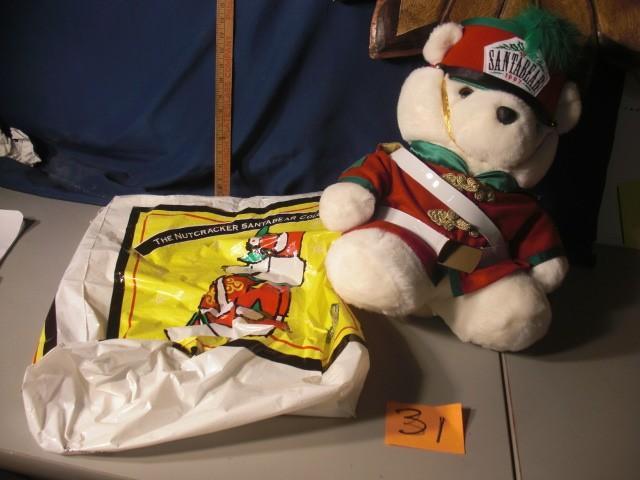 1997 SANTA BEAR,  NUTCRACKER SANT...