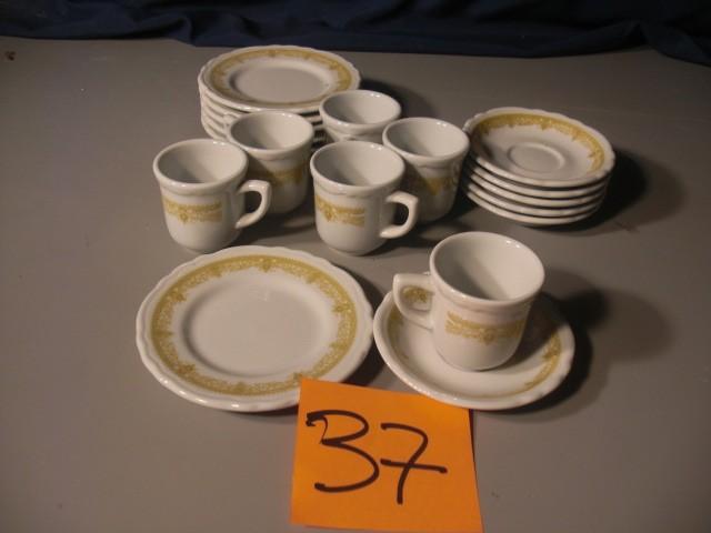Set of 6, Sterling Vitrified China ...