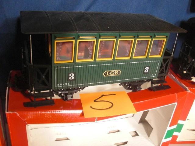 LGB Train set. Lots 4 - 9, pieces s...