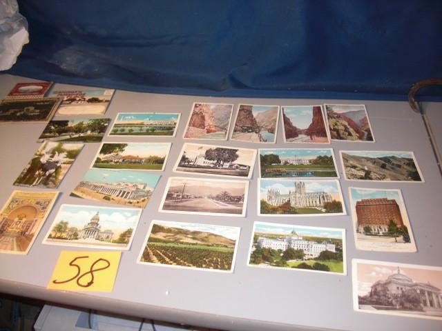 Large number of VINTAGE POst Cards....