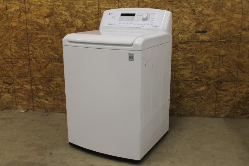 lot 7 image: NEW LG 4.5 CU. FT. ULTRA LARGE CAPACITY TOP LOAD WASHER FEATURING POWERFUL STAINCARE TECHNOLOGY