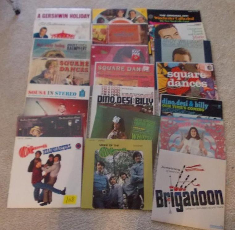 Lot Of 21-Record Albums (Show Tunes...