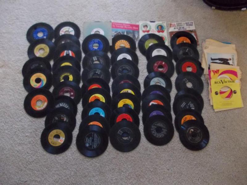 Lot Of 45s From 50s, 60s &amp 7...