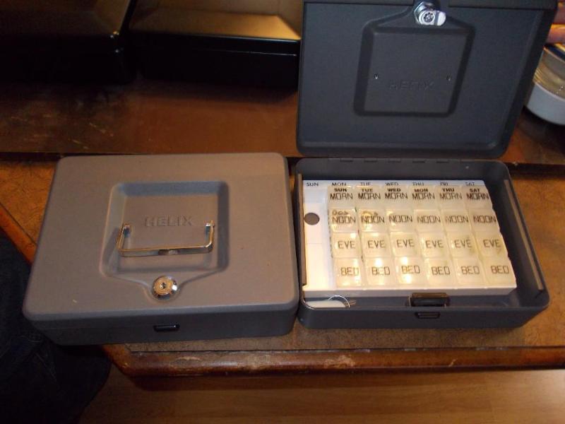 2-Helix Lock Boxes With Keys (1-Has...