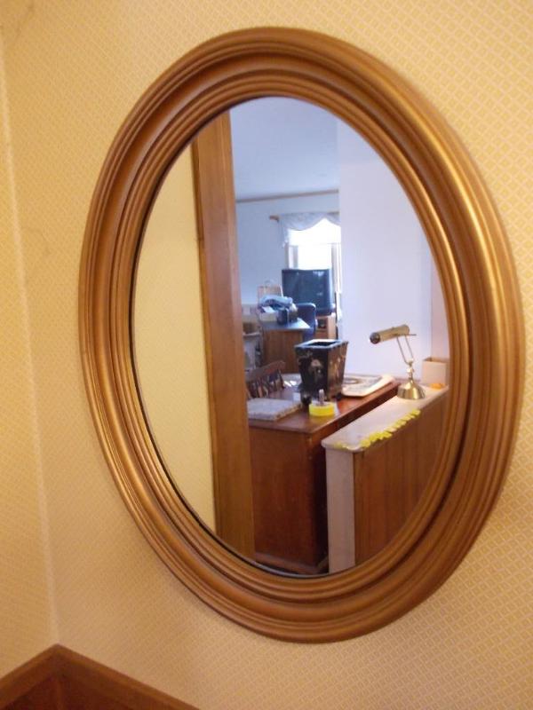 Oval Mirror 27&quotx33&quot...