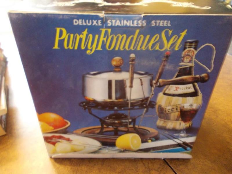 Deluxe Party Fondue Set (In Origina...