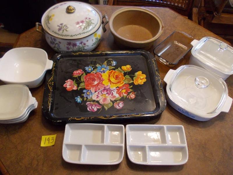 Corning Ware Casseroles, Enamel Dut...