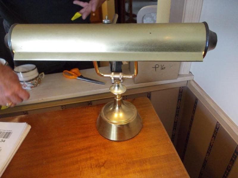 Brass Desk Lamp...