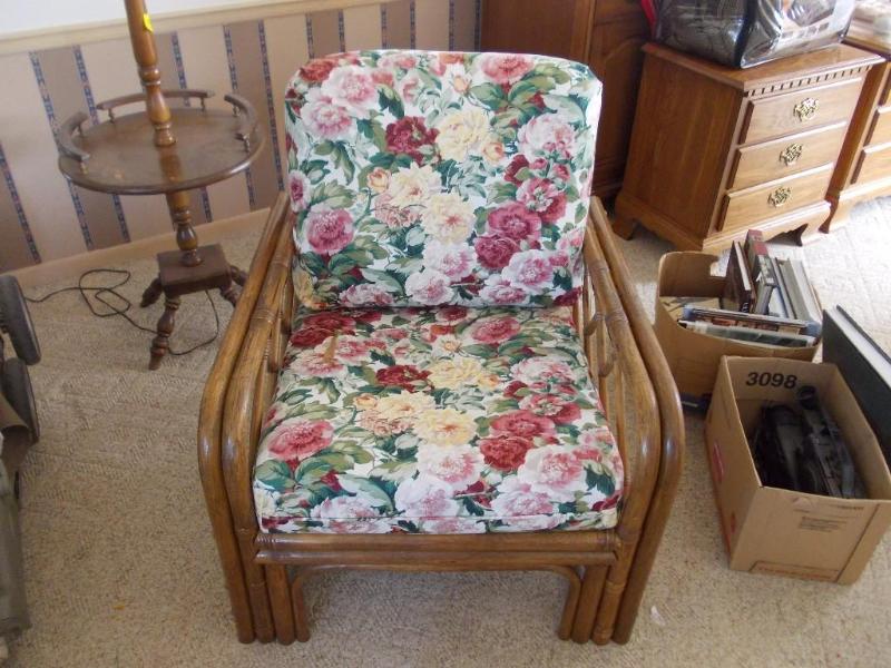 Rattan Chair (Matches Lot #46)...