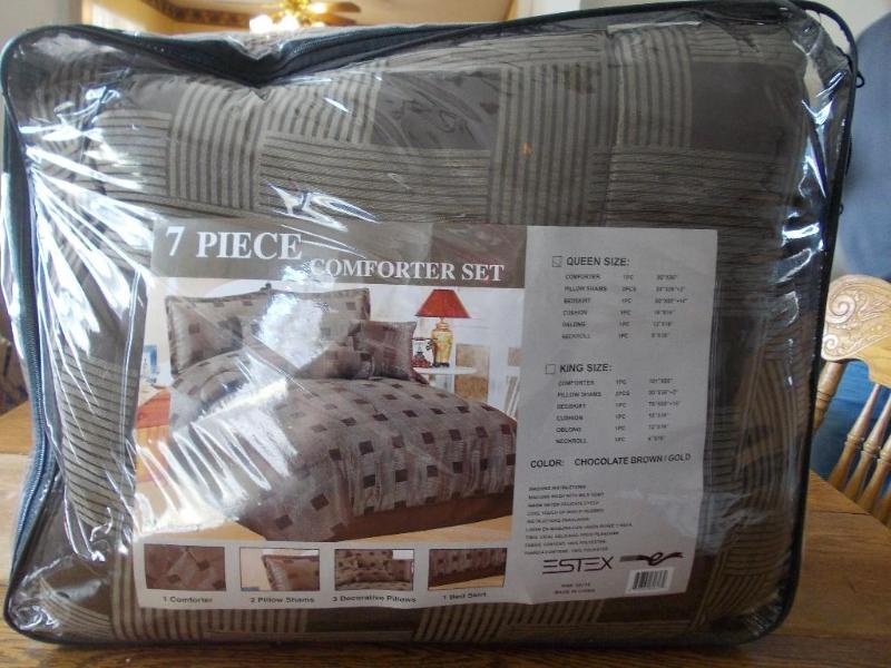 NEW 7-Piece Queen Size Comforter Se...