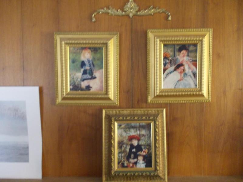 Lot Of 3-Gold Framed Pictures With ...