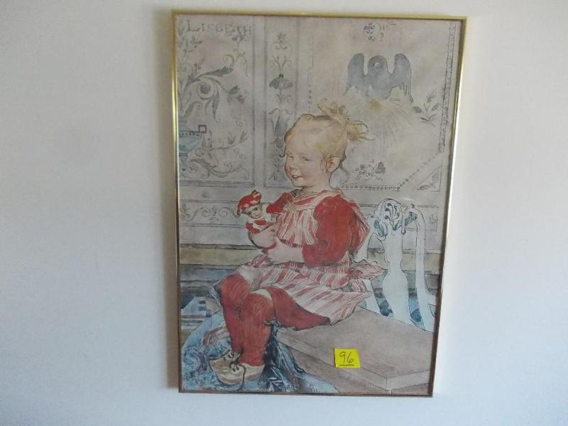19&quot x 27&quot Framed Scandina...