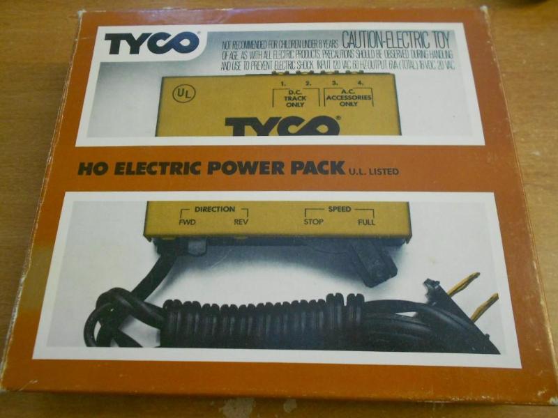 Tyco train power pack....