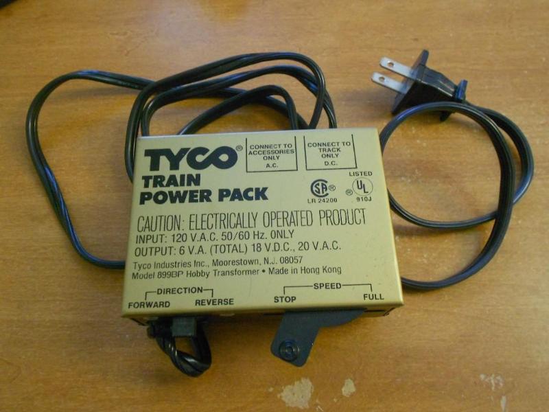 Tyco train power pack....
