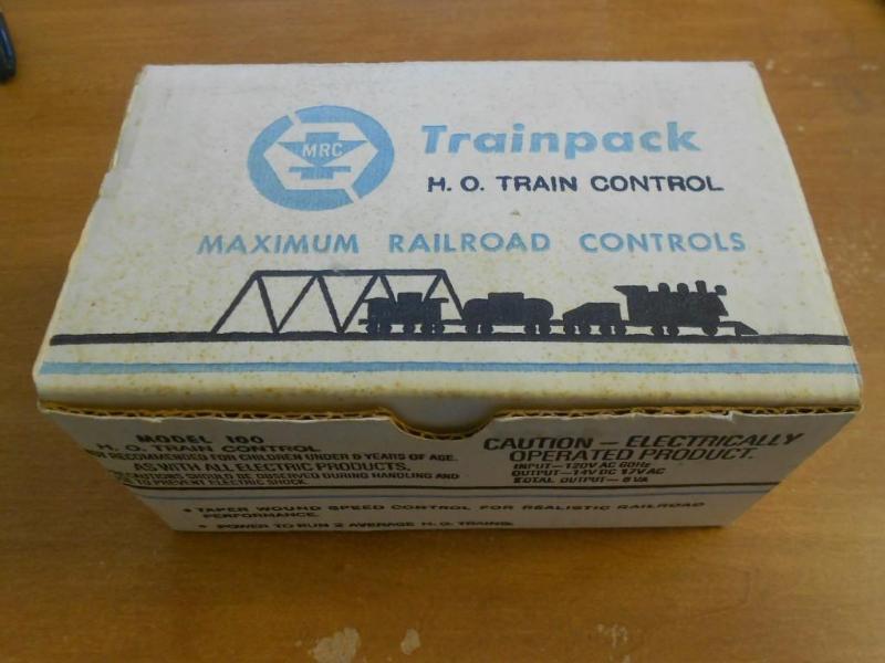 MRC Train pack HO train controls....
