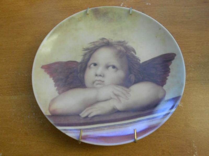 Collectible hanging angel 8 plate...