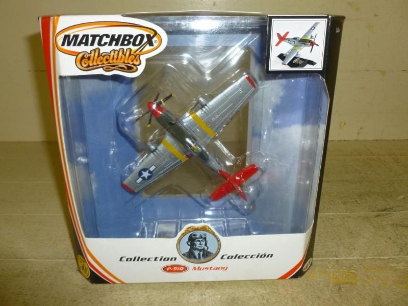 lot 127 image: Matchbox Collectibles P-51D Mustang...
