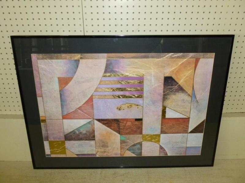 lot 18 image: Large Richard Hall " Schematic...