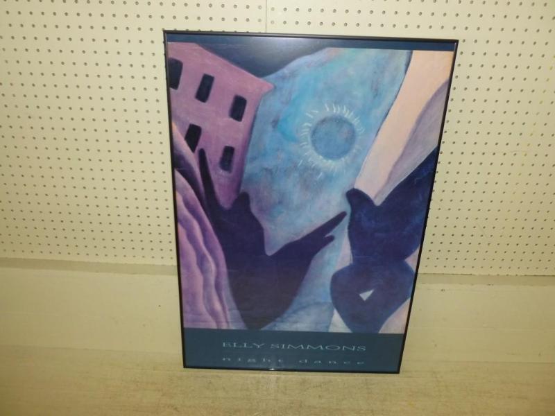 lot 25 image: Large Elly Simmons " Night Dan...