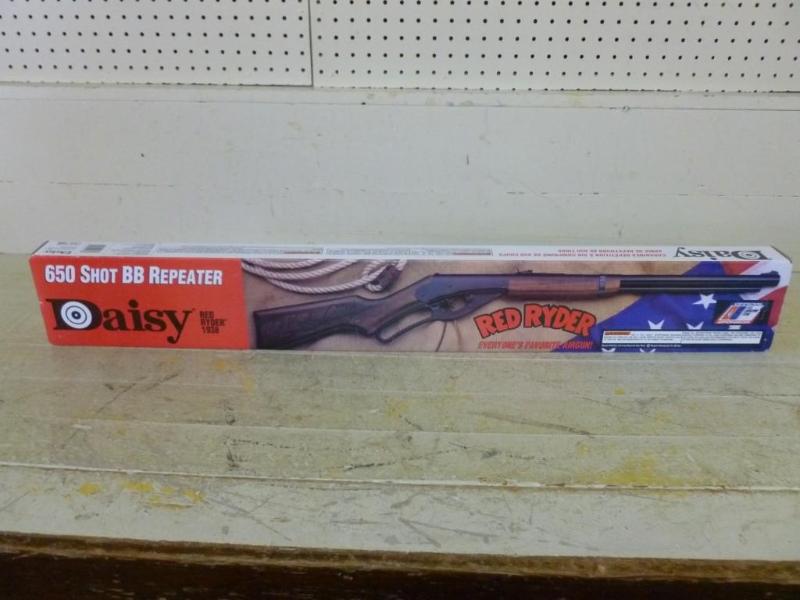 lot 29 image: Daisy Red Rider BB Gun, brand new i...