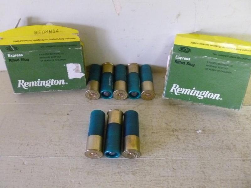 lot 40 image: Two boxes of Remington Express 12GA...