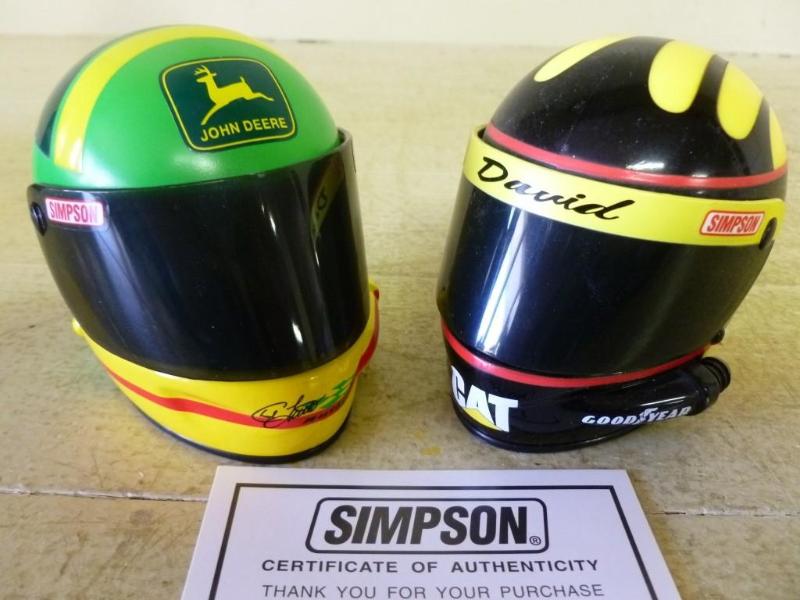 lot 76 image: Lot of two collectible Simpson 14 ...