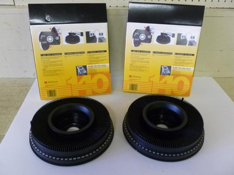 lot 91 image: Lot Of Two Kodak Carousal Slide Tra...