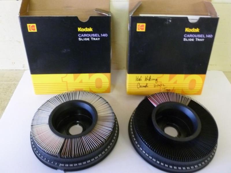 lot 92 image: Lot Of Two Kodak Carousal Slide Tra...