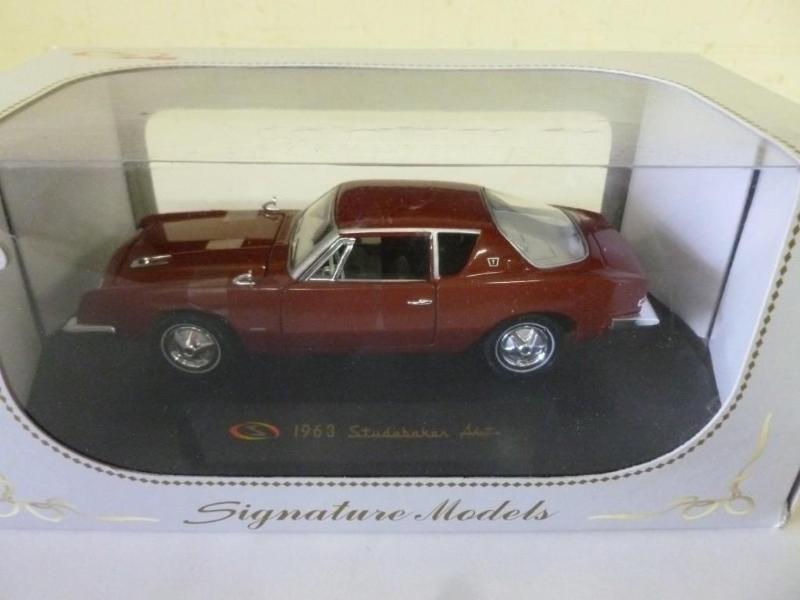 lot 99 image: Signature Models 1963 Studebaker Av...